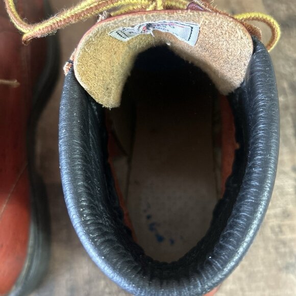 Red Wing 204 Vintage Plain Toe Supersole Work Boots Mens 11.5 D - Picture 7 of 12